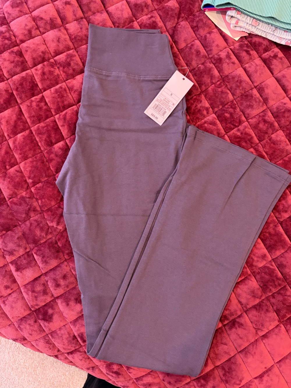 High-Waist purple Yoga Leggings